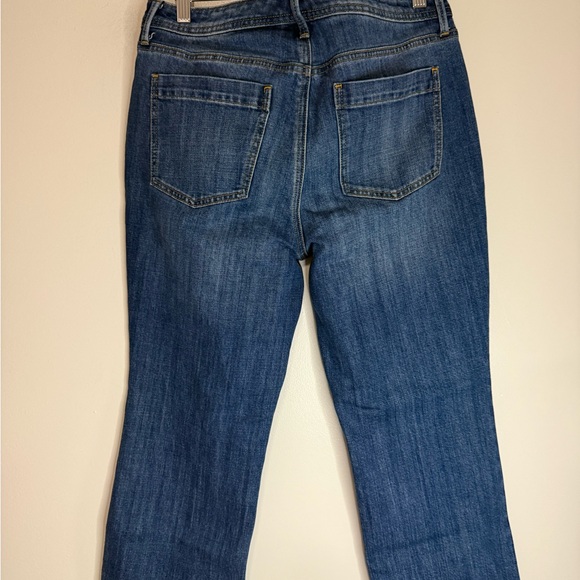 Talbots Demi Boot Cropped Jeans medium wash in size 10P - Picture 6 of 13